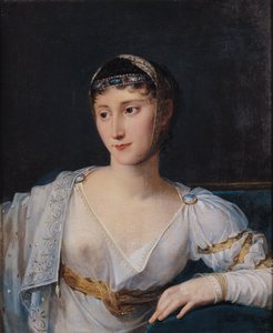 Porträtt av Marie-Pauline Bonaparte (1780-1825) Prinsessan Borghese, 1806